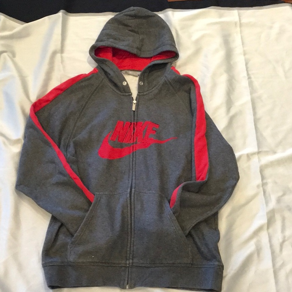 Men’s Nike Hooded Jacket Nike Zip Up Jacket Large